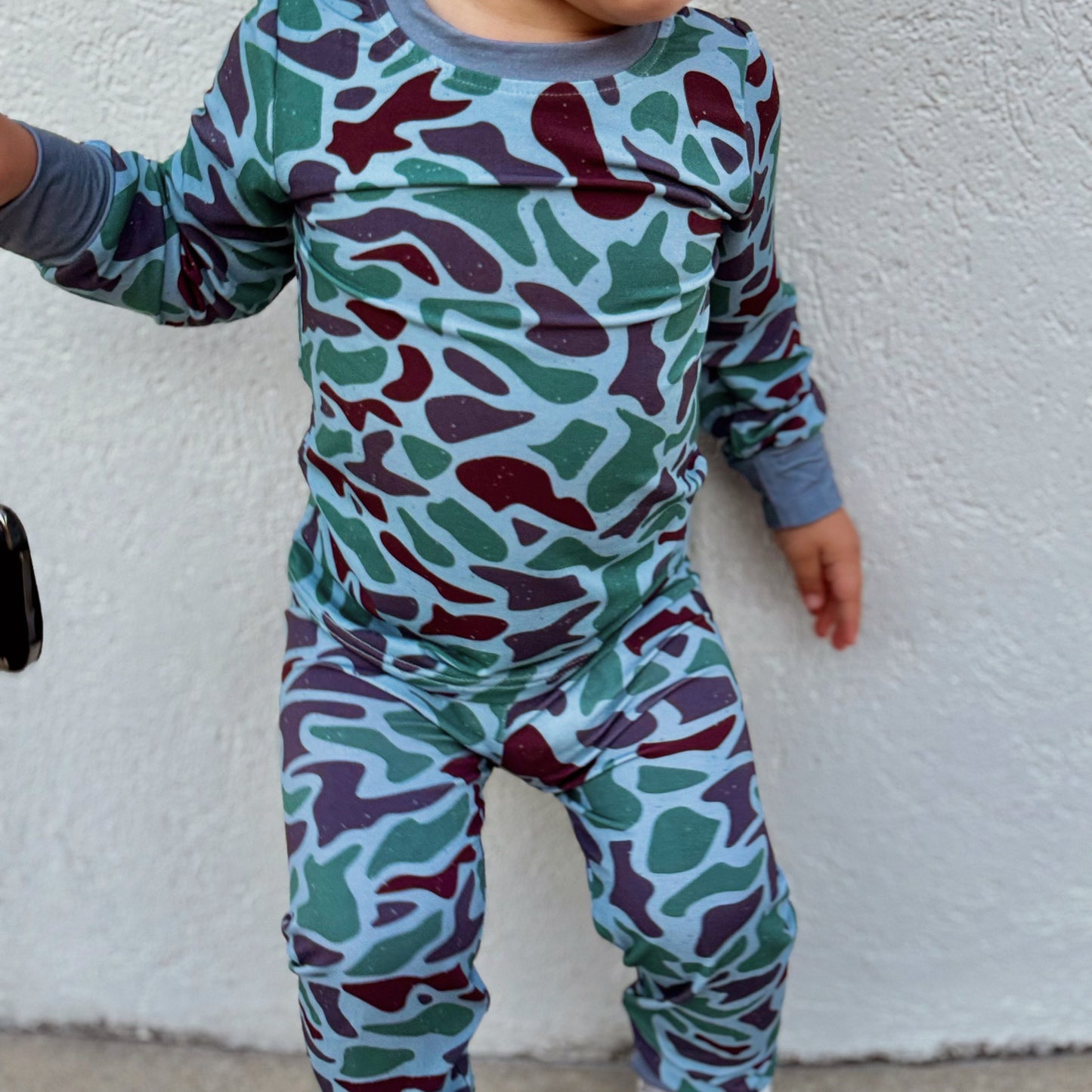 Retro Camo Bamboo Set