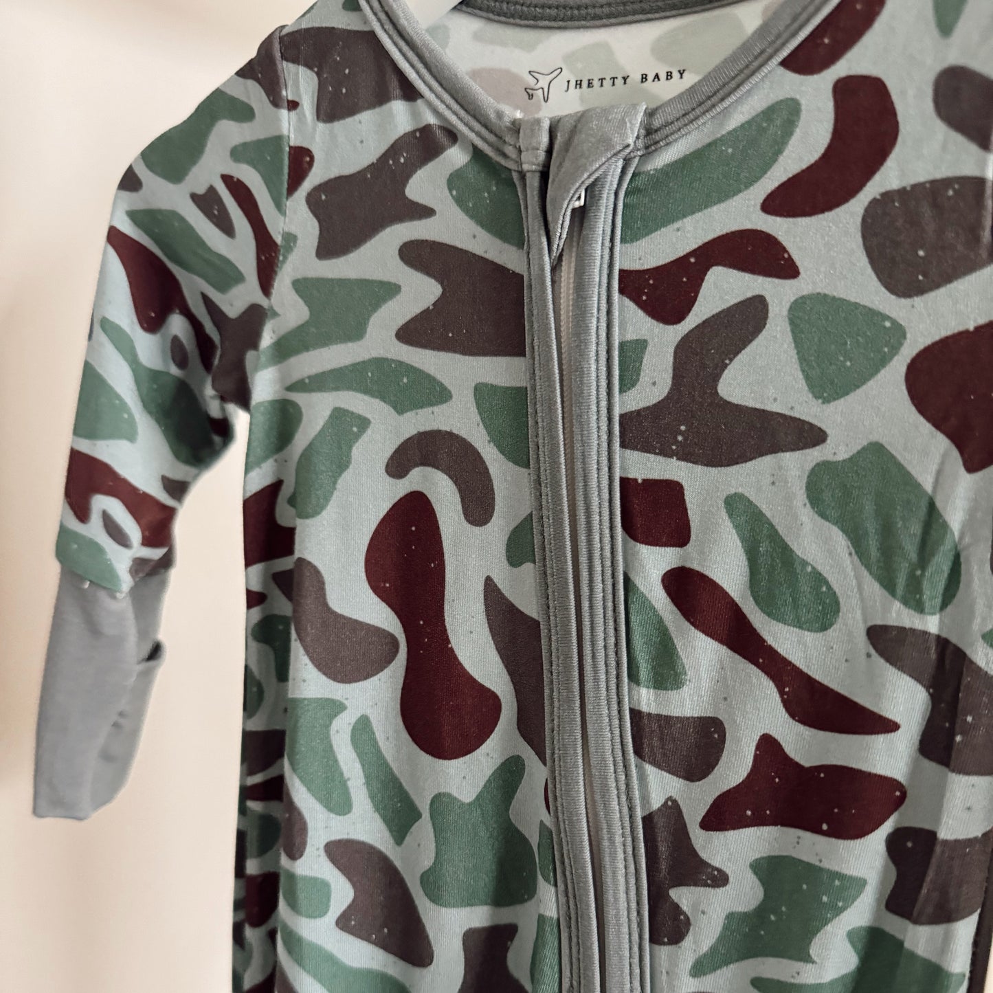 Retro Camo Bamboo Sleeper