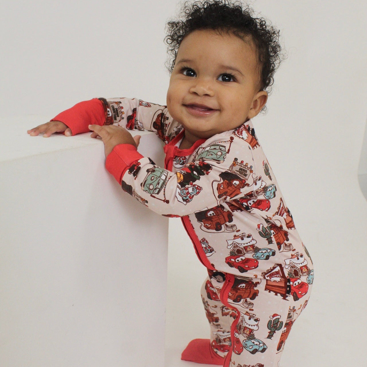 Christmas Cars Bamboo Sleeper