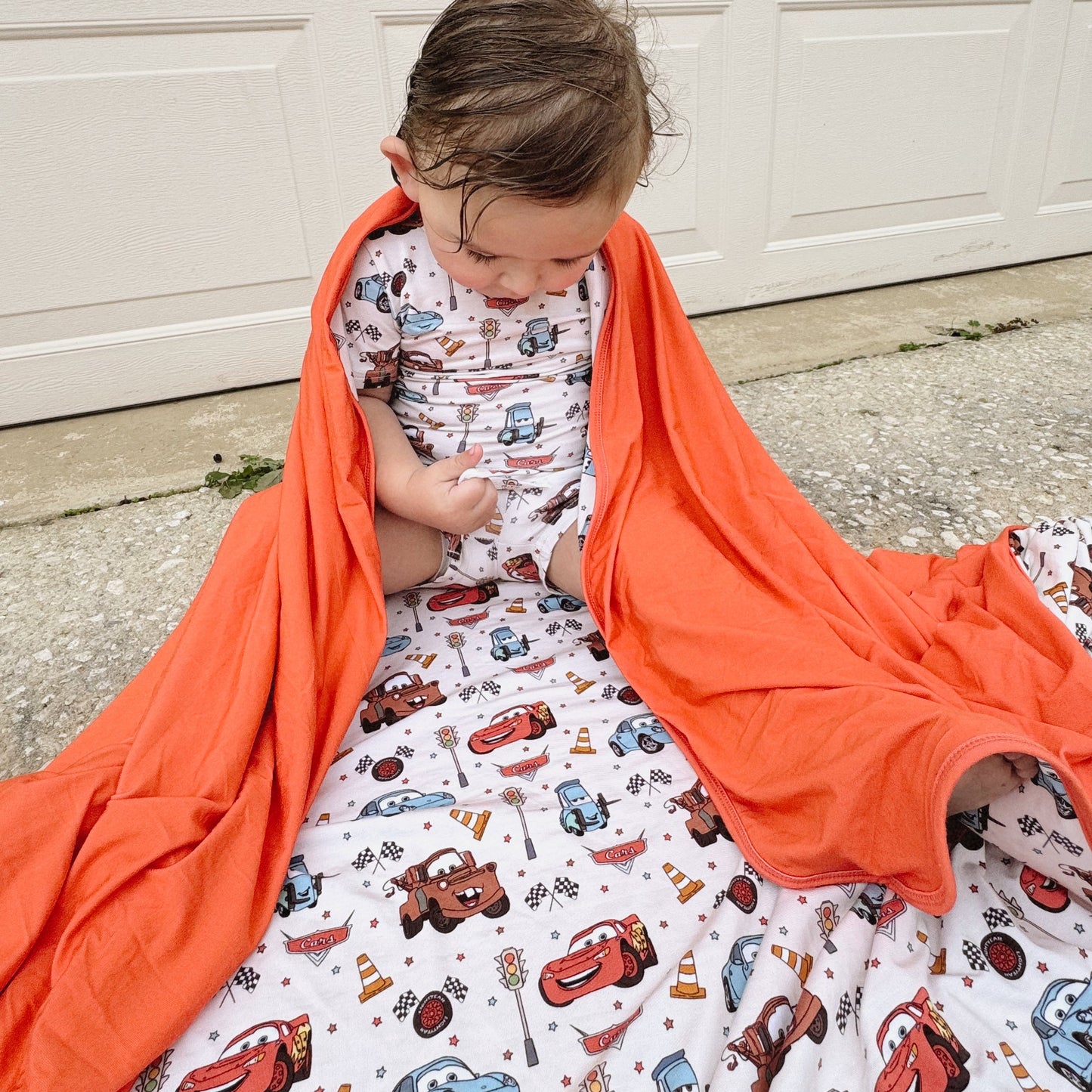 Radiator Springs Bamboo Blanket