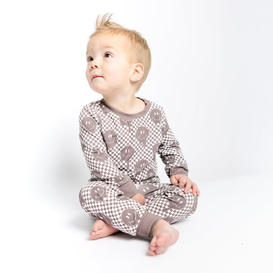 Smiley Drip Bamboo Set