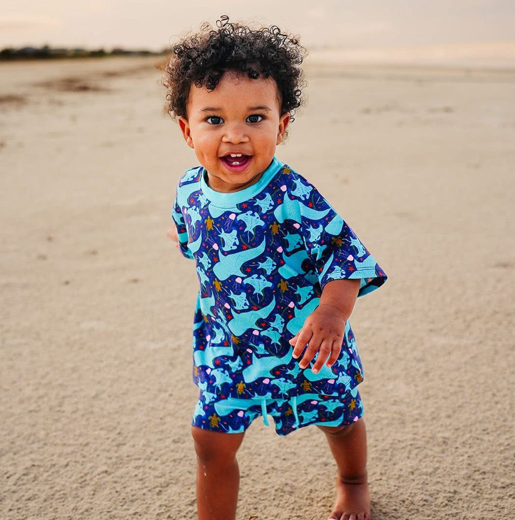 Neon Reef Daywear Set