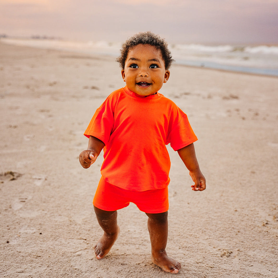 Tangerine Daywear Set
