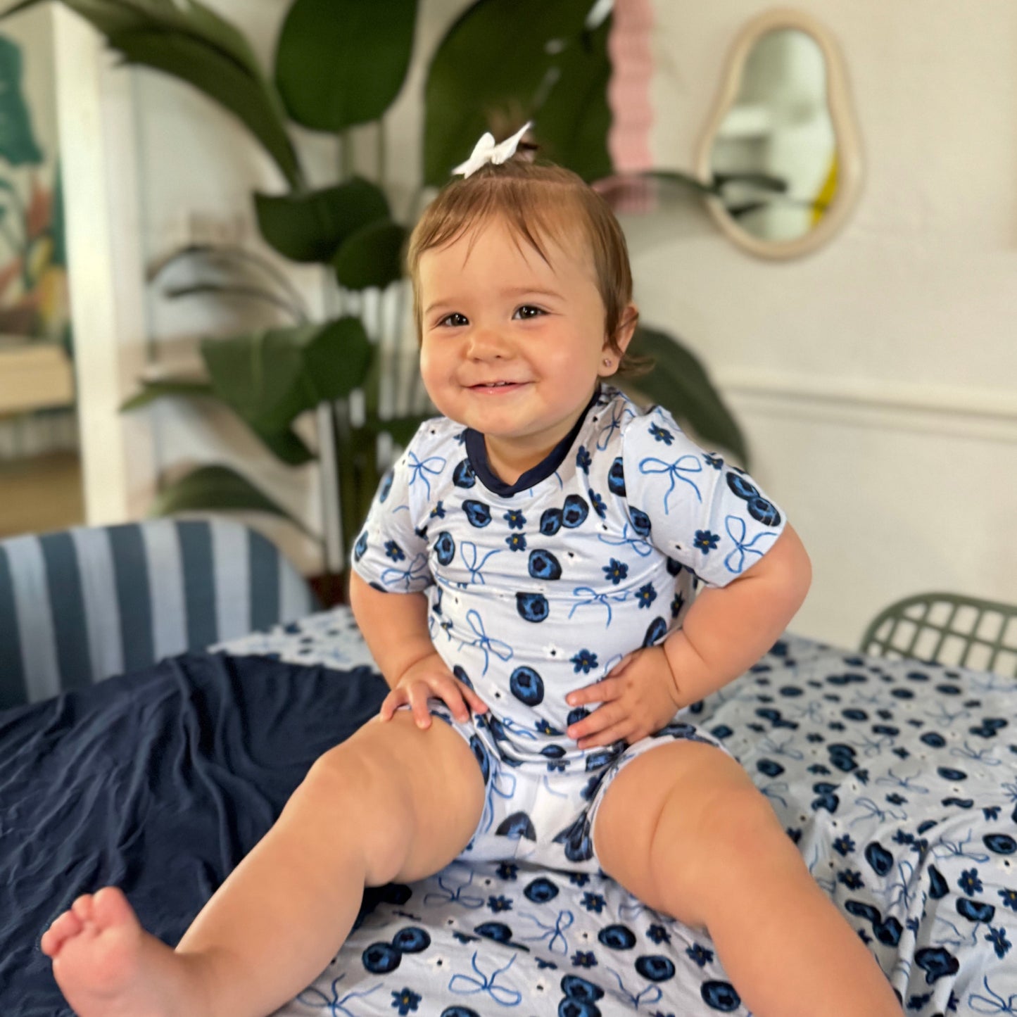 Blueberry Daze Short Set