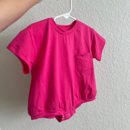 Pink Bubble Romper