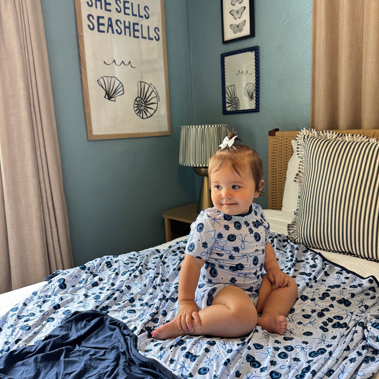 Blueberry Daze Short Set