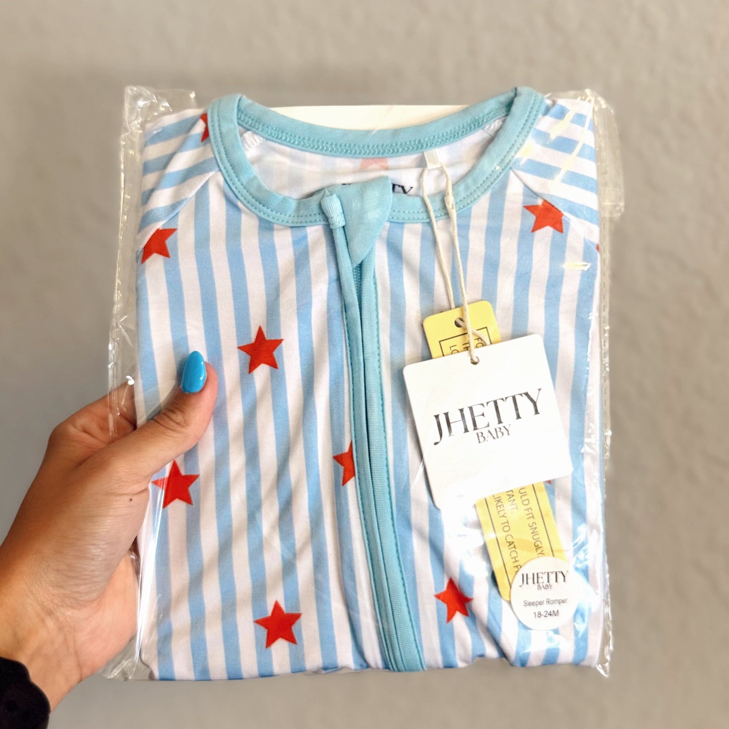 Stars & Stripes Bamboo Sleeper