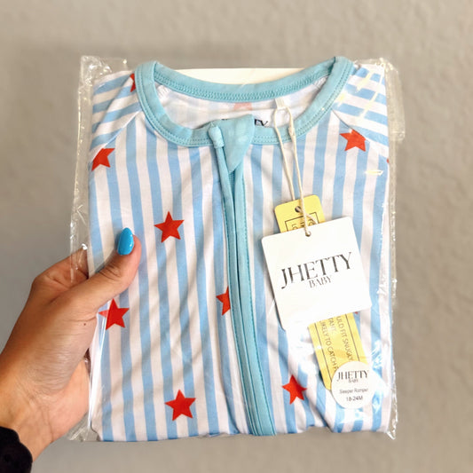 Stars & Stripes Bamboo Sleeper