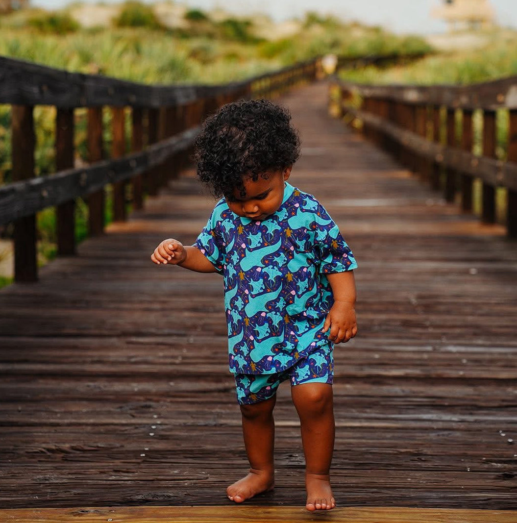 Neon Reef Daywear Set