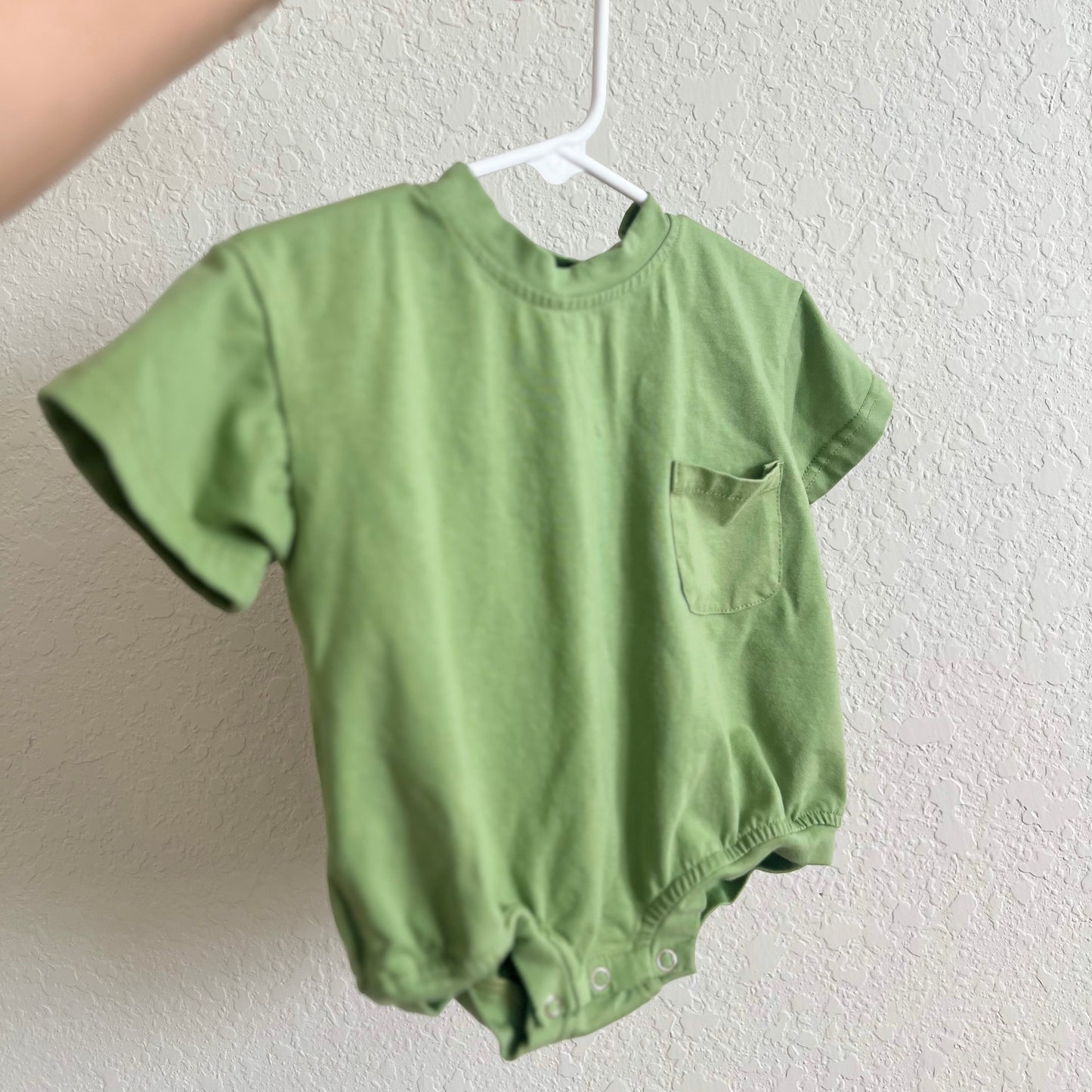 Green Bubble Romper