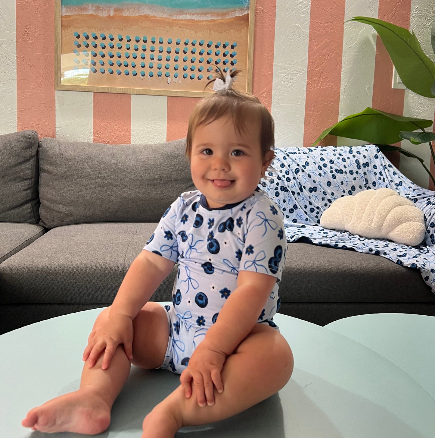 Blueberry Daze Short Set