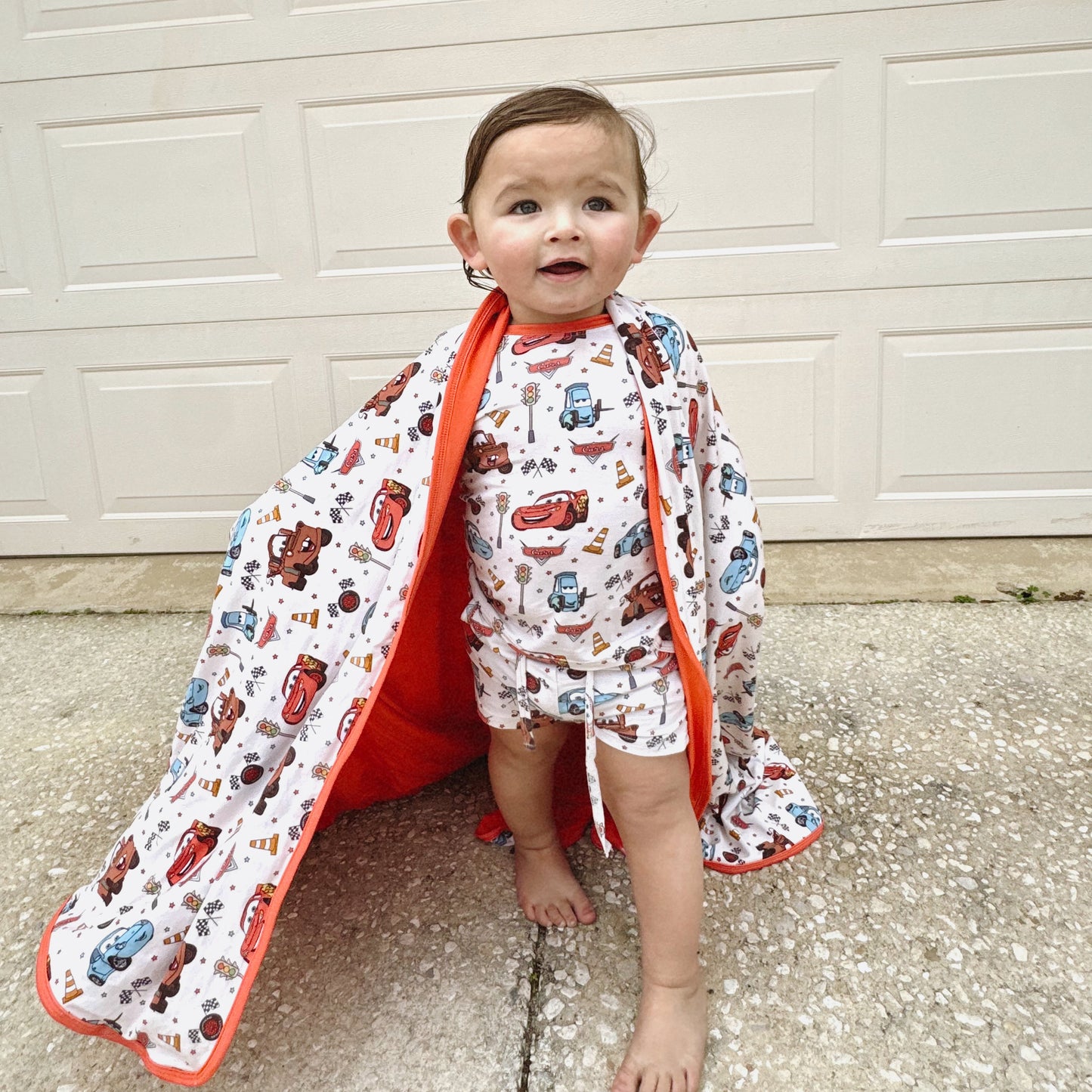 Radiator Springs Bamboo Blanket