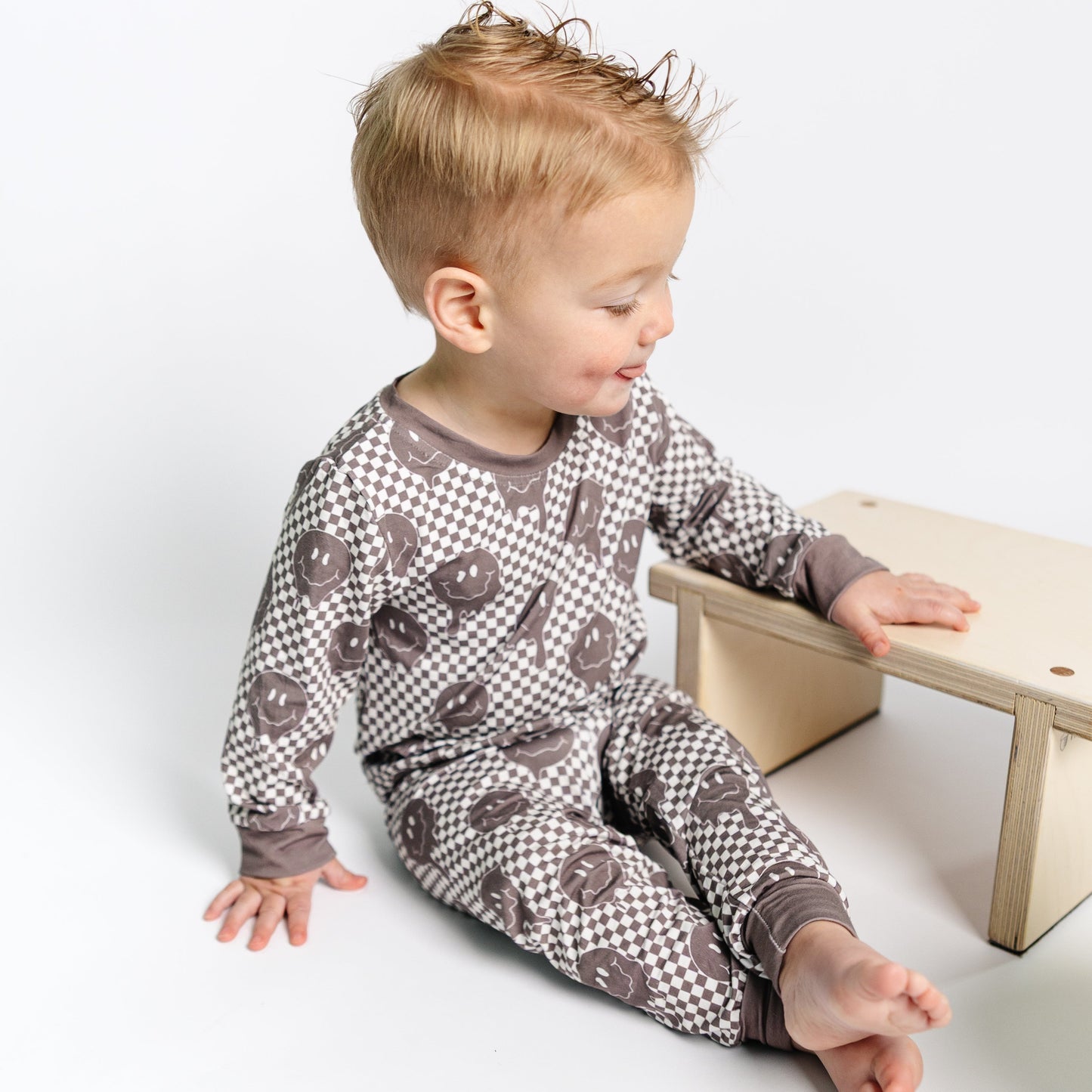 Smiley Drip Bamboo Set