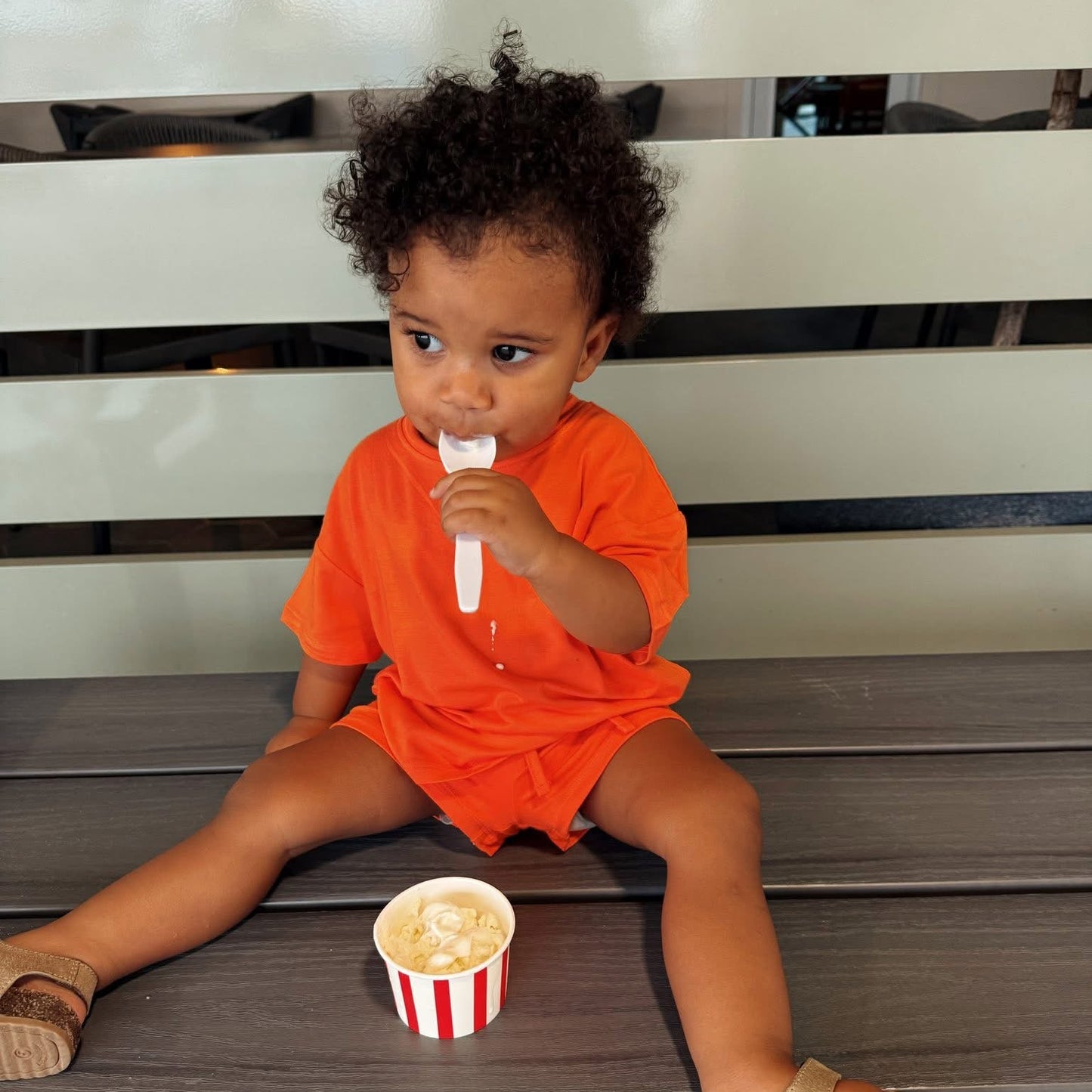 Tangerine Daywear Set