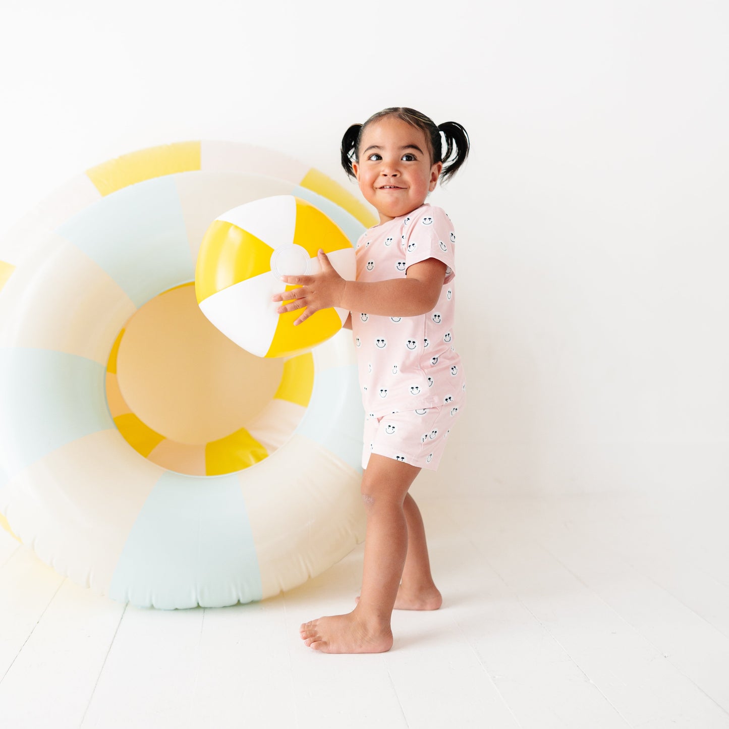 Smiley Palm Daywear Set